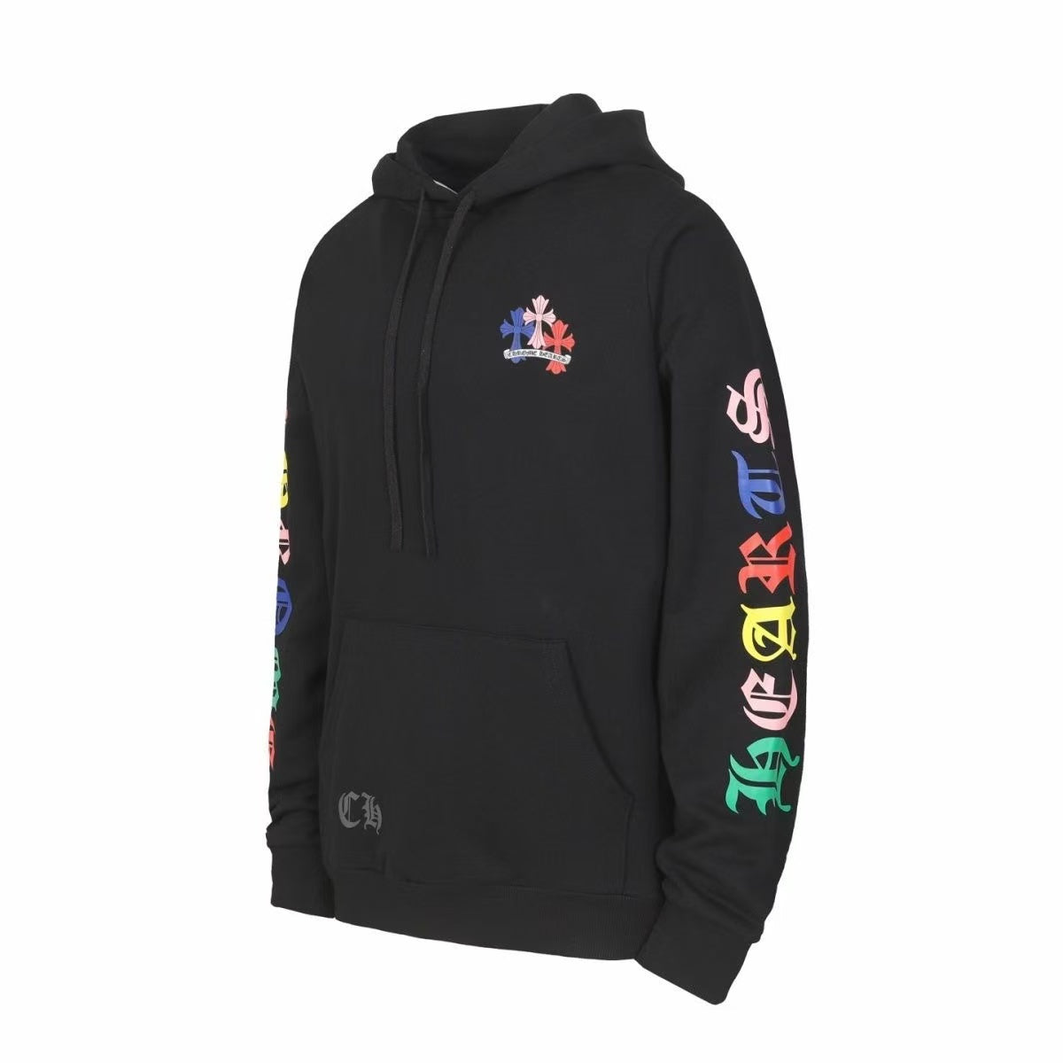 Chrome Hearts Classic Crewneck Sweatshirt in Black / Multicolor