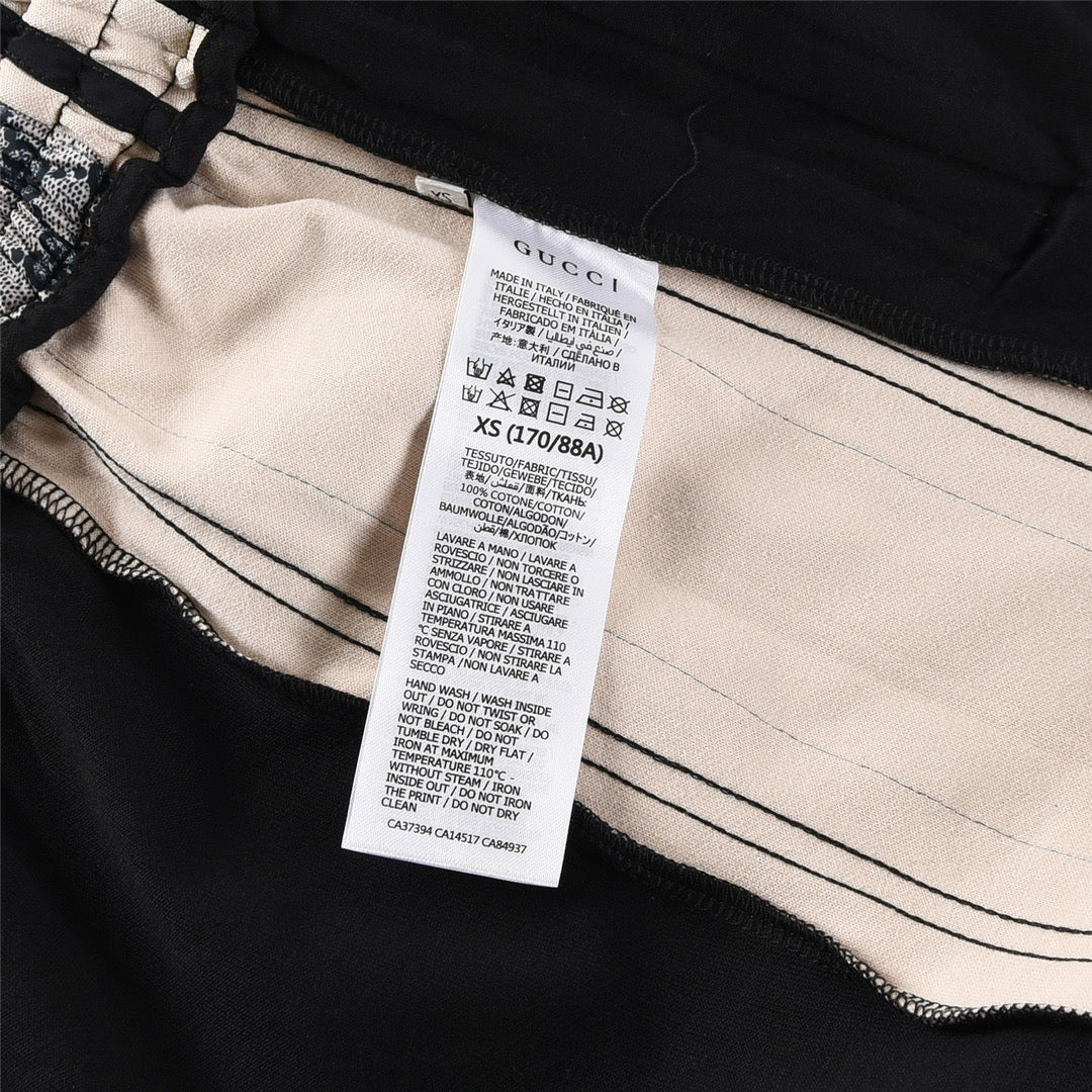Gucci GG Supreme Stripe Track Jacket - Black