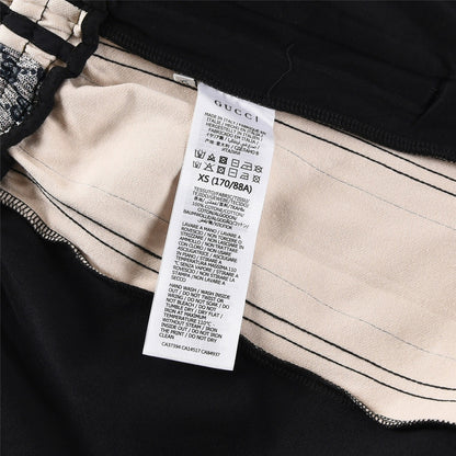 Gucci GG Supreme Stripe Track Jacket - Black