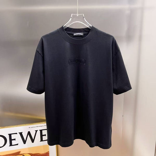 Chrome Hearts Classic Crewneck T-Shirt in All Black
