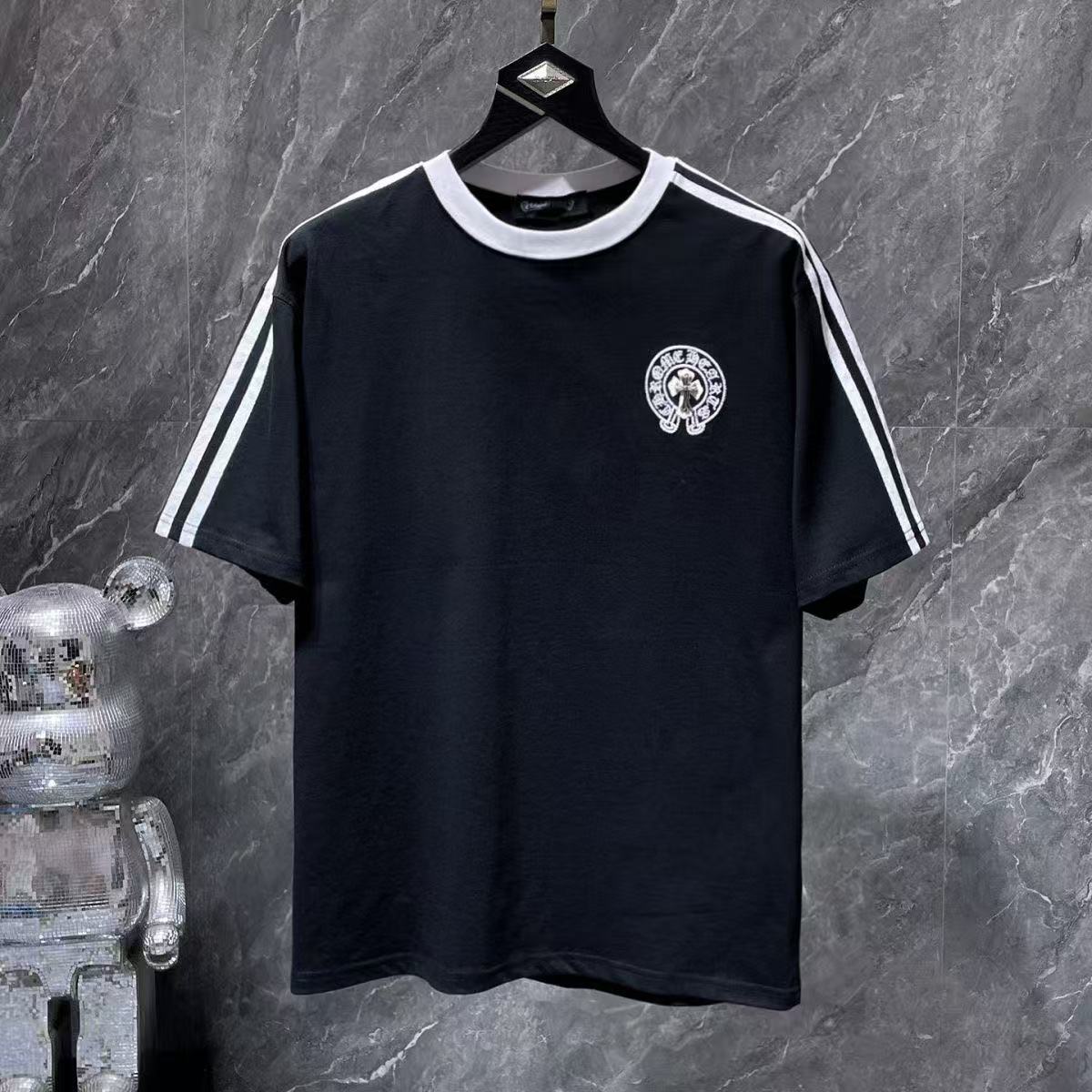 Chrome Hearts Classic Crewneck T-Shirt in Black/White