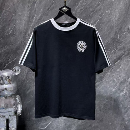 Chrome Hearts Classic Crewneck T-Shirt in Black/White