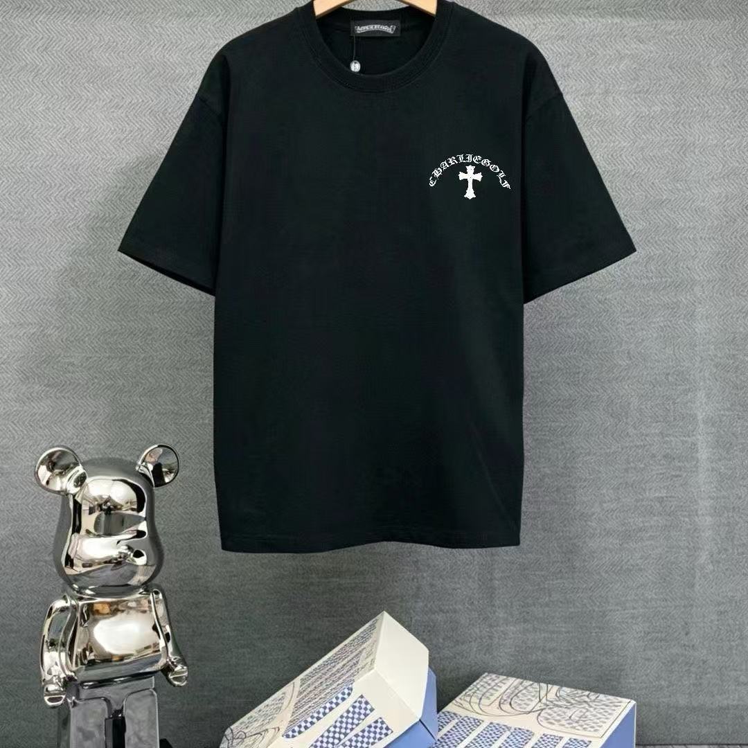 Chrome Hearts Classic Crewneck T-Shirt in Black/White