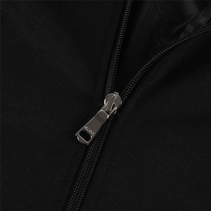 Gucci GG Supreme Stripe Track Jacket - Black