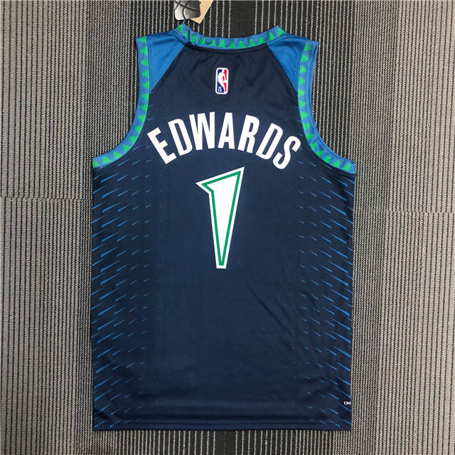 ANTHONY EDWARDS MINNESOTA TIMBERWOLVES 2021-22 CITY EDITION JERSEY - Prime Reps