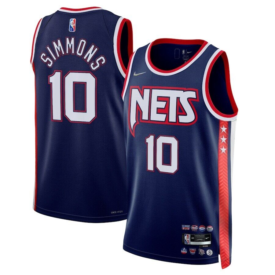 BEN SIMMONS BROOKLYN NETS 2021-22 CITY EDITION JERSEY - Prime Reps