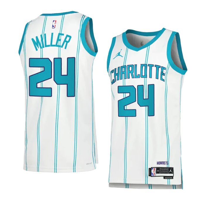BRANDON MILLER CHARLOTTE HORNETS ASSOCIATION JERSEY - Prime Reps