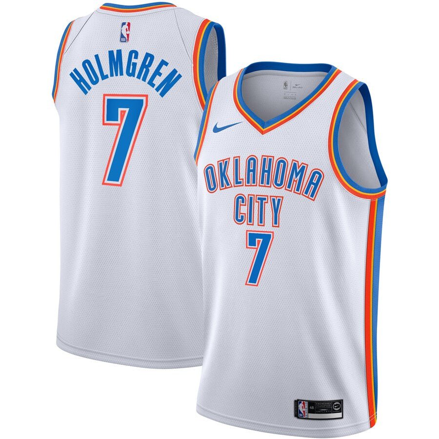 CHET HOLMGREN OKLAHOMA CITY THUNDER ASSOCIATION JERSEY - Prime Reps