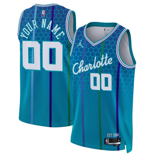 CUSTOM CHARLOTTE HORNETS 2021-22 CITY EDITION JERSEY - Prime Reps