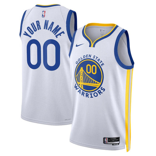 CUSTOM GOLDEN STATE WARRIORS KIDS ASSOCIATION JERSEY - Prime Reps