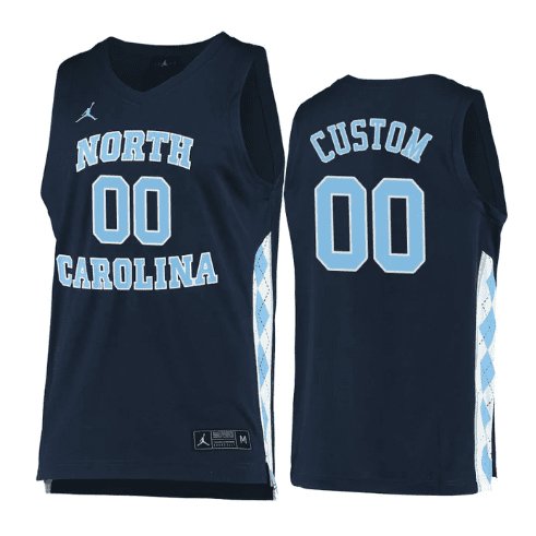 CUSTOM NORTH CAROLINA TAR HEELS COLLEGE JERSEY - Prime Reps