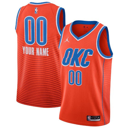 CUSTOM OKLAHOMA CITY THUNDER STATEMENT JERSEY - Prime Reps