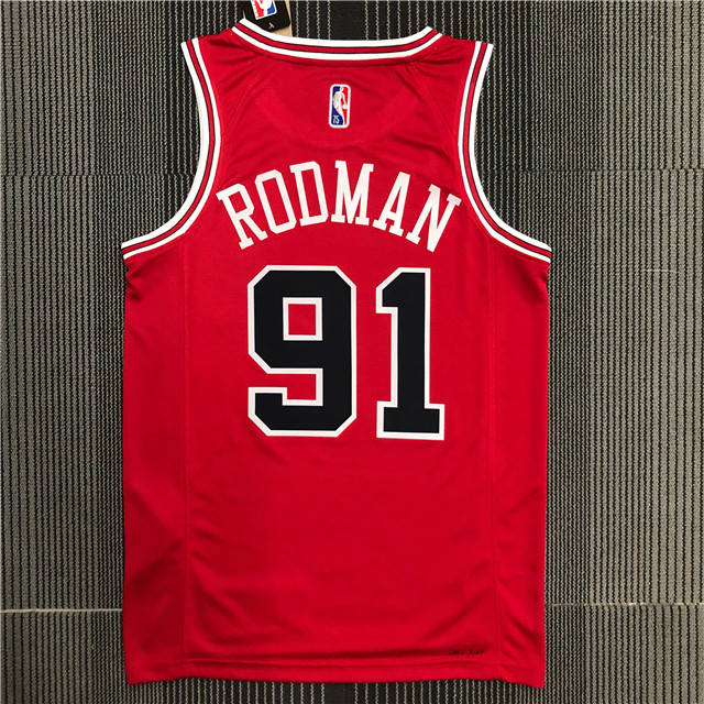 DENNIS RODMAN CHICAGO BULLS ICON JERSEY - Prime Reps