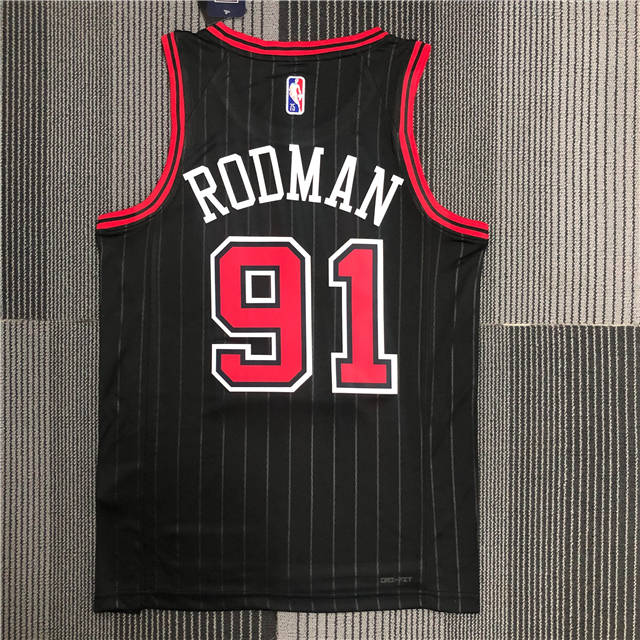 DENNIS RODMAN CHICAGO BULLS STATEMENT JERSEY - Prime Reps