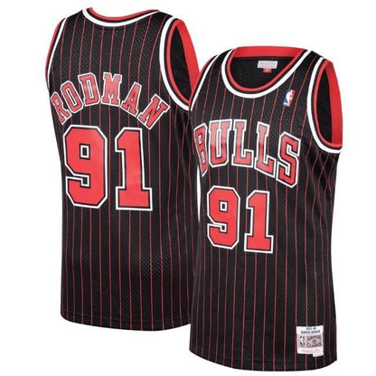 DENNIS RODMAN CHICAGO BULLS THROWBACK JERSEY - Prime Reps