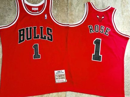 DERRICK ROSE CHICAGO BULLS THROWBACK JERSEY - Prime Reps