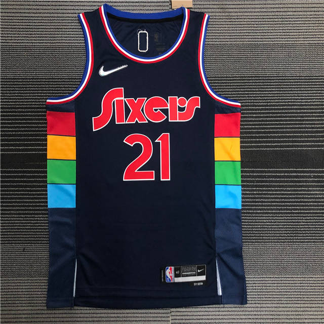 JOEL EMBIID PHILADELPHIA 76ERS 2021-22 CITY EDITION JERSEY - Prime Reps
