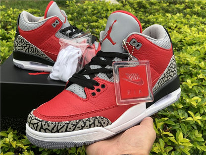 JORDAN 3 RETRO x SE UNITED FIRE RED - Prime Reps