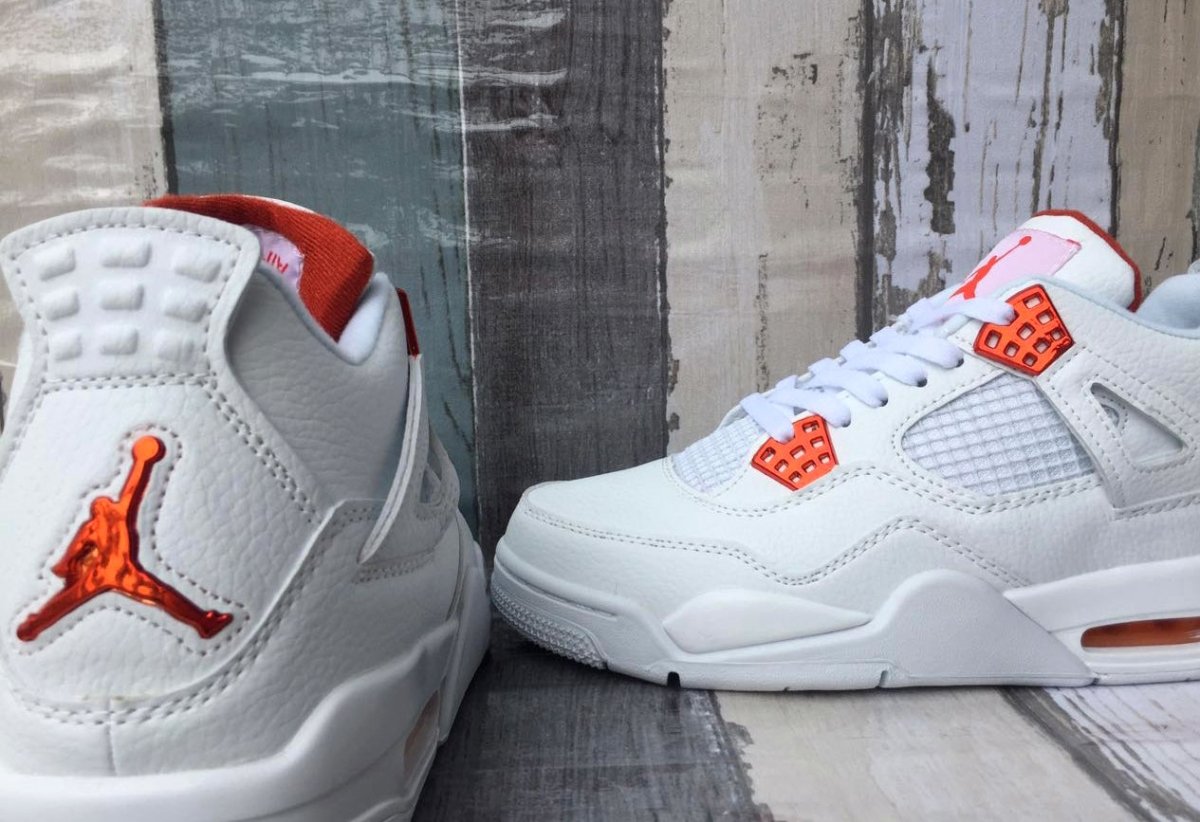 JORDAN 4 x METALLIC ORANGE - Prime Reps