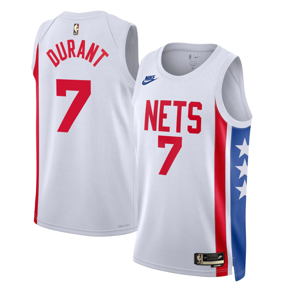 KEVIN DURANT BROOKLYN NETS 2022-23 CLASSIC JERSEY - Prime Reps