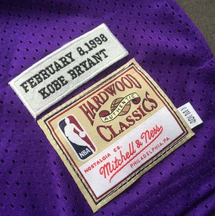 KOBE BRYANT #8 LOS ANGELES LAKERS PURPLE THROWBACK JERSEY - Prime Reps