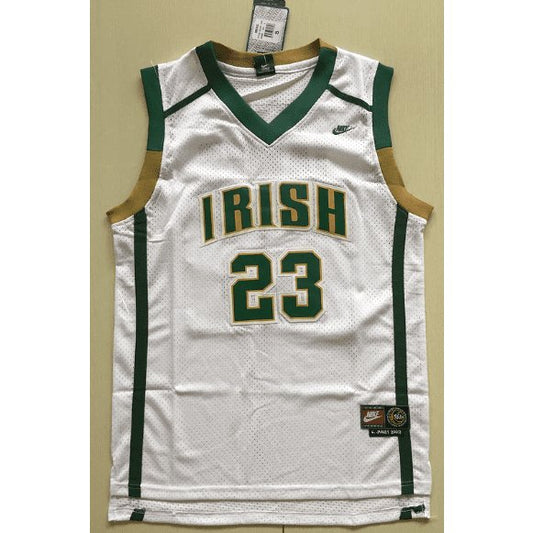 LEBRON JAMES IRISH HIGH SCHOOL JERSEY - Prime Reps
