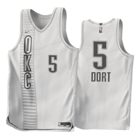 LUGUENTZ DORT OKLAHOMA CITY THUNDER 2021-22 CITY EDITION JERSEY - Prime Reps