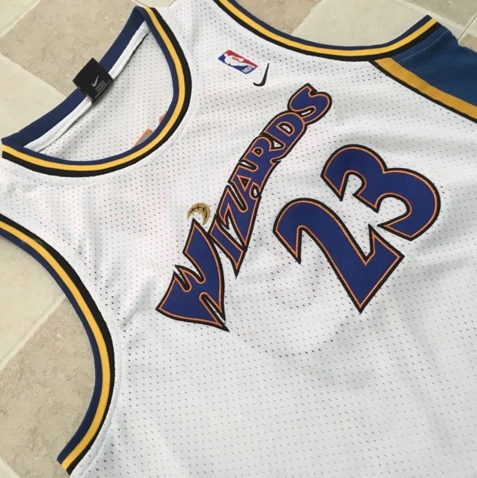 MICHAEL JORDAN WASHINGTON WIZARDS THROWBACK JERSEY - Prime Reps