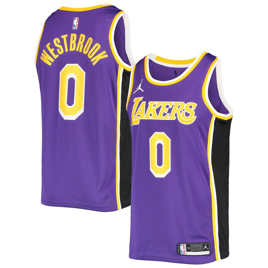 RUSSELL WESTBROOK LOS ANGELES LAKERS STATEMENT JERSEY - Prime Reps