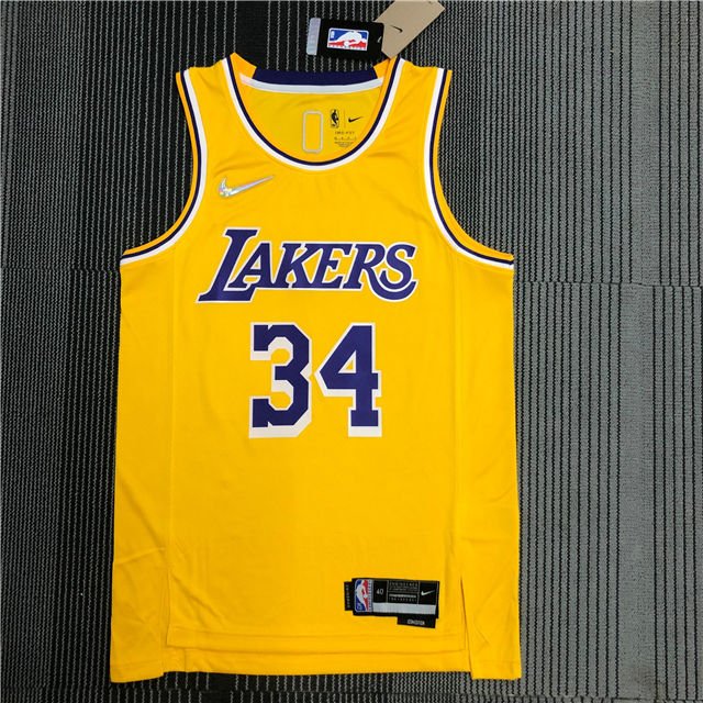SHAQUILLE O'NEAL LOS ANGELES LAKERS ICON JERSEY - Prime Reps