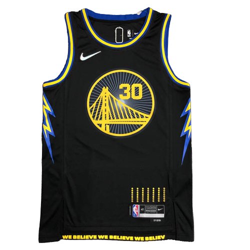 STEPHEN CURRY GOLDEN STATE WARRIORS CITY EDITION "3PT RECORD" JERSEY - Prime Reps