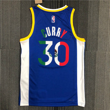 STEPHEN CURRY GOLDEN STATE WARRIORS ICON "MEXICO" JERSEY - Prime Reps