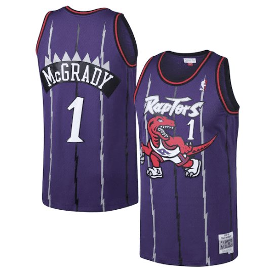 TRACY MCGRADY TORONTO RAPTORS THROWBACK JERSEY - Prime Reps